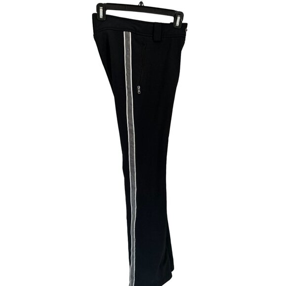 FERA The Perfect Fit Snow Ski Pants Black White Stripe Insulated Size 4 - Picture 8 of 11